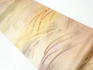 波模様織出し袋帯